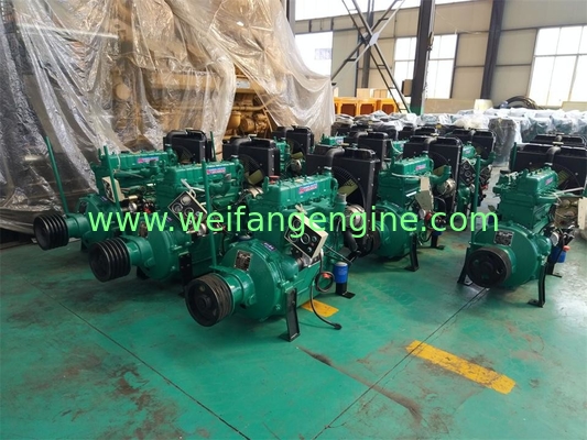 40kw/55hp 2200rpm diesel engine with the clutch and belt pulley for Straw crusher