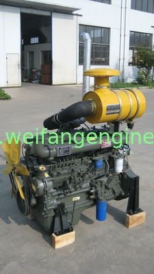 1500rpm Weifang diesel engine R6105IZLD for prime power 100KW /125KVA diesel generator in optional color