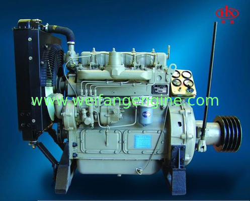 위기와 벨트 바퀴와 30 kw/40hp 2000rpm 디젤 엔진